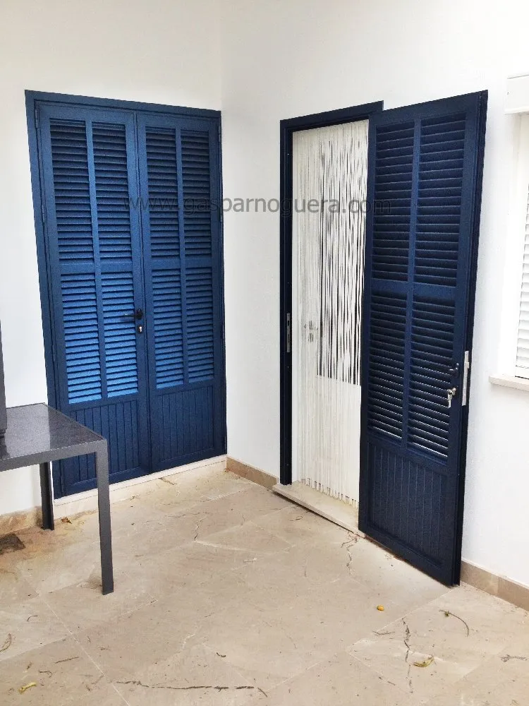 Persiana aluminio anodizado